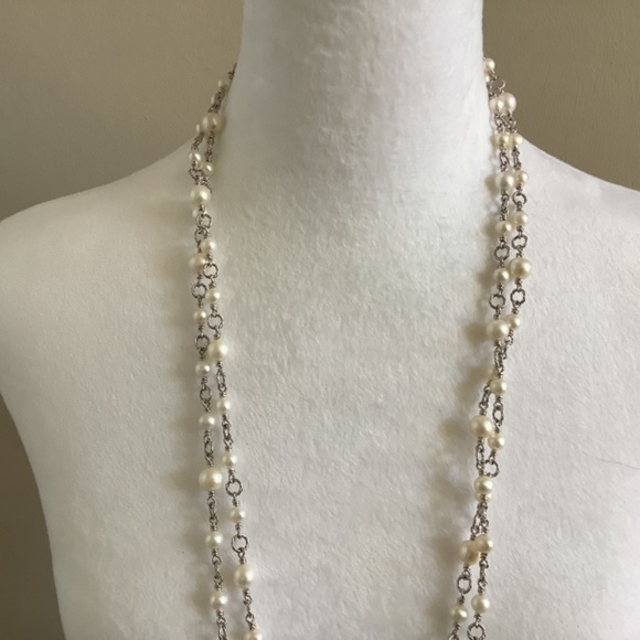 David Yurman necklace, Authentic, 2 strands are 36” long - Picture 5 of 12